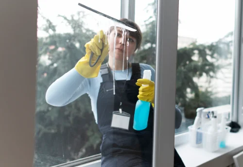 Nettoyage de vitres intérieures et extérieures à Saint-Martin-Lacaussade